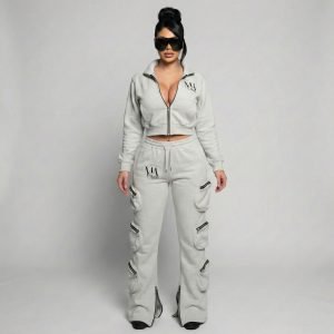 Luxe Utility Zip Co-Ord Set